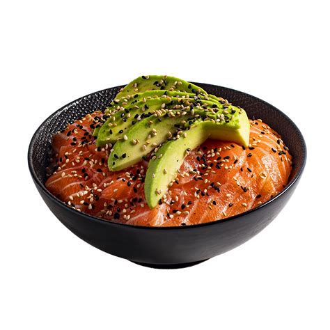 chirashi saumon avocat